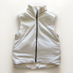 Ralph Lauren Sport Reversible Vest Womens Medium White Outdoor Hiking Pockets